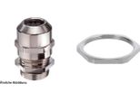 59911862K Raccordo A Vite Wiska Con Controdado M63X1,5 Incl. O-Ring Ottone (Cuzn) Nichelato Lunghezza Filetto 10,0Mm -
