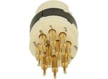 7001910108 Hummel M16 Contatto Singolo A Saldare Presa A Saldare, Numero Di Poli 10-Poli 160V, 8A, Colore Bianco - 1 Pezzo