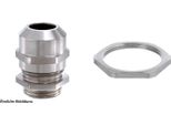 59911380K Wiska Raccordo A Vite In Acciaio Inox Con Controdado M40X1,5 Incl. O-Ring In Acciaio Inox (1.4305) Lunghezza Filettatura 8,0Mm -