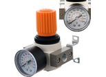 Riduttore Di Pressione Da 1/4" Con Manometro Per Compressore"