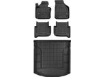 Set Tappetini In Gomma 3D Vw Touran 1 2003-2010 5 Posti