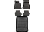 3D Set Tappetini In Gomma E Tappetino Bmw 5 G30 Sedan 2017-2023