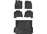 Set Tappetini In Gomma 3D Toyota Land Cruiser J150 Dal 2009 A 7 Posti