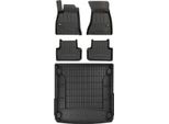 Tappetini In Gomma E Tappetini 3D Set Audi A4 B9 Estate 2015-