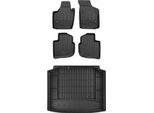 Set Tappetini In Gomma 3D Skoda Rapid Spaceback 2012-2019