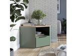 Vicco Mobile Tv Wido, 68 X 50 Cm, Verde/Sonoma