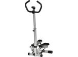 Cyclette Stepper Con Maniglia Per L'allenamento Di Gambe E Glutei, Schermo Lcd, Velocità Regolabile,