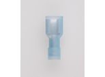 Prese Piatte, Spina 6,3 X 0,8 Mm Completamente Isolata, Con Sezione Di Crimpatura Dell'isolamento 1,5 Mm² - 2,5 Mm² Blu,