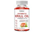 Olio Di Krill Antartico 2000Mg (120 Capsule) Integratore Alimentare, Cuore, Circolazione, Articolazioni, Cervello, Ossa, Omega-3 Epa, Dha, Astaxantina