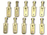 Spina Piatta, 6,3 Mm, 10 Pezzi
