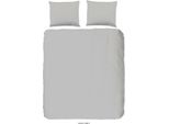 Set Di Biancheria Da Letto Tinta Unita Good Morning 240×200/220 Cm Grigio Chiaro
