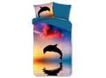 Set Di Biancheria Da Letto Per Bambini Good Morning Dolphin 140X200/220 Cm Multicolore