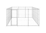 Vidaxl Cuccia Per Cani Da Esterno Acciaio Zincato 21,78 M²