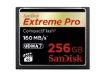 SANDISK Speicherkarte CF Extreme Pro, schwarz, 256 GB, Speicherkarten