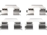Febi Bilstein 185279 Kit Accessori Pastiglie Freno Posteriore Anteriore Per Renault Kangoo Express (FW0/1) Kangoo / Grand Kangoo (KW0/1) Kangoo Be Bop