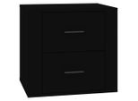 Syfax™ Comodino Nera 50X39X47 Cm