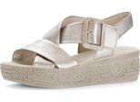 Gabor Fashion Sandalo Da Donna Beige Cipria, Colore:Beige/Fango, Taglia UK:7