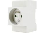 Presa Di Corrente Con Messa A Terra TH35 16A 230V Bemko A17-FS16