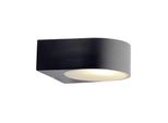 Brilliant Lampe Tyler AußEnwandleuchte Schwarz 1X A60, E27, 60W, Geeignet FüR Normallampen (Nicht Enthalten) Ip-Schutzart: 44 - SpritzwassergeschüTzt