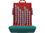 Heller Tools Trijet 26813 4 Carbide Metal Hammer Drill Bit Set 7-Piece 5 Mm, 6 Mm, 6 Mm, 8 Mm, 8 Mm, 10 Mm, 12 Mm Sds-Plus 1 Set