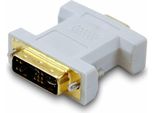 Equip Adapter DVI-I->VGA 1280X1024 St/Bu Be Polybeutel