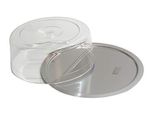 Aps Edelstahltabletts Tablett Mit Haube -FINESSE- 13385
