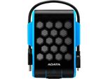 Adata Externí Hdd 1TB 2,5" Usb 3.2, Dashdrive™ Durable HD720, G-Sensor, Modrý, (Gumový, Vodě/NáRazu Odolný)"