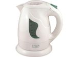 Adler | Bollitore | Ad 08 | Standard | 850 W | 1 L | Plastica | Base Girevole A 360° | Bianco