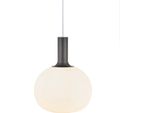 Nordlux Lampada A Sospensione Alton 25 Bianco, 60W Bianco Opale