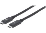 Manhattan Usb 3.1 Gen1 Kabel C-Stecker/C-Stecker 2M Schwarz