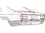 Van Wezel Lamiera Di Riparazione Per Parete Laterale Per Ford Capri Iii (Gecp) Capri Ii (Gecp)