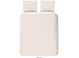 Set Di Biancheria Da Letto Tinta Unita Good Morning 200×200/220 Cm Beige Chiaro