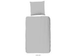 Set Di Biancheria Da Letto Good Morning Tinta Unita 135 X 200 Cm Grigio Chiaro
