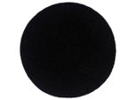 Vidaxl Tovagliette 4 Pezzi Nero 38 Cm Rotondo Cotone