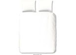 Set Di Biancheria Da Letto Good Morning Tinta Unita 200×200/220 Cm Bianco