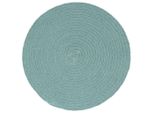 Vidaxl Tovagliette 4 Pz. Verde 38 Cm Rotondo Cotone