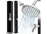 Tillvex Doccia Solare 20L Nero Con Copertura Protettiva Inclusa Doccia Da Giardino Doccia Da Piscina Doccia Da Campeggio Doccia Solare Da Esterno Doccia A Pioggia
