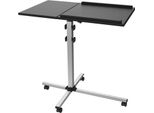 Techly Carrello Universale Regolabile Per Proiettore Notebook, Nero