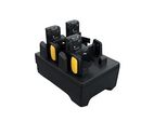 Zebra Four Slot Charge Only Cradle - Culla Di Ricarica Per Scanner Di Codici A Barre - Porte Di Uscita: 4 - Per Zebra RS5100 (CRD-RS