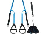Costway Sling Trainer Regolabile In Lunghezza, Set Di Sling Trainer Con Ancoraggio Alla Porta, Set Di Sling Training Per L'allenamento Di Tutto Il Corpo, Caricabile Fino A 180Kg