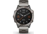 Garmin - Smartwatch - Fenix 6 Sapphire Titanium Grigio Titanio - 010-02158-23