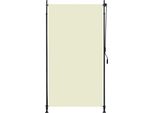 Vidaxl Tenda A Rullo Per Esterni 120 X 270 Cm Crema