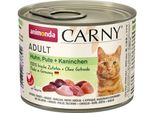 Animonda Carny Adult Huhn, Pute & Kaninchen 200Gx6