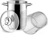 Pentola Per Pasta In Acciaio Inox 3 Pezzi 4,2 L Anett