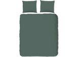 Set Di Biancheria Da Letto Good Morning Tinta Unita 200X200/220 Cm Verde Oliva