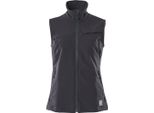 Mascot Accel. Gilet Donna Ultim. Stretch Gr. L Nero-Blu 18375-511, Taglia:S, Colore:Nero-Blu
