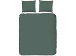 Set Di Biancheria Da Letto Tinta Unita Good Morning 240X200/220 Cm Verde Oliva