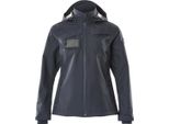 Mascot Hard Shell Jacket, Impermeabile, Giacca Da Donna Taglia M, Nero-Blu