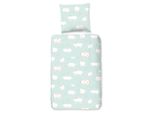 Set Di Biancheria Da Letto Per Bambini Good Morning Petting Z 135X200 Cm Verde Menta