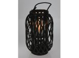 H&S Collection Lanterna 40X26 Cm Canna Nera